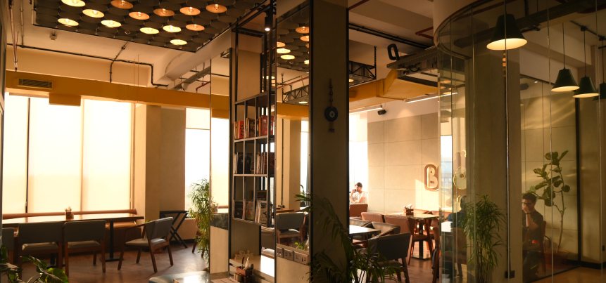 cozy cafe in kolkata, Co working cafes in kolkata, Cafe Blob